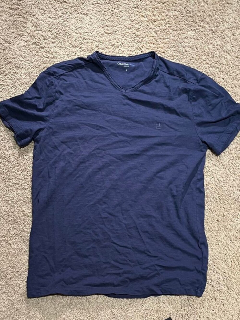Blue Calvin Klein Jean T-shirt